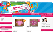 E-shop, tvorba e-shopu: zadax.cz