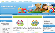 E-shop, tvorba e-shopu: detiazahrada.cz