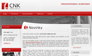 Tvorba www stránek: cnk.cz