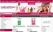 E-shop, tvorba e-shopu: moda-parfemy.cz