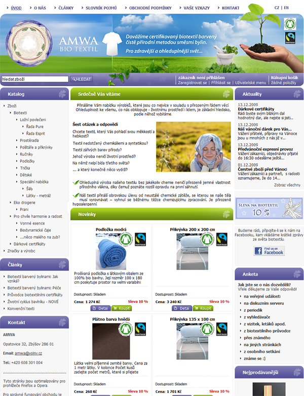 E-shop, tvorba e-shopu: amwa.cz