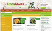E-shop, tvorba e-shopu: decomania.cz E-shop, tvorba e-shopu: decomania.cz