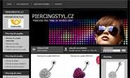 E-shop, tvorba e-shopu: piercingstyl.cz