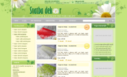 E-shop, tvorba e-shopu: svatbadekor.cz