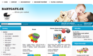 Tvorba a pronájem e-shopu: babygate.cz Tvorba a pronájem e-shopu: babygate.cz