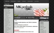 Tvorba a pronájem e-shopu: mkprofinails.cz