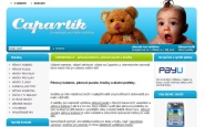 Tvorba a pronájem e-shopu:capartik.cz