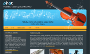 Tvorba www stránek: musicatetur.cz