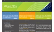 Webdesign: trojbarevna-sablona