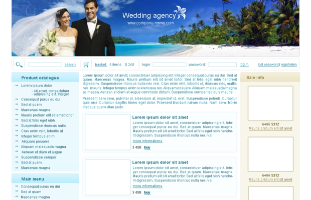 Webdesign: sablona-e-shopu2
