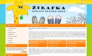 Tvorba www stránek: zirafka.com