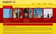 Tvorba www stránek: kominex.cz
