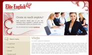 Tvorba www stránek: eliteenglish.cz