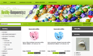 E-shop, tvorba e-shopu: koralky-komponenty.cz