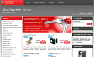 E-shop, tvorba e-shopu: zamecnictvi-net.cz