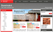 E-shop, tvorba e-shopu: dominart.cz