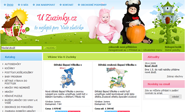 E-shop, tvorba e-shopu: uzuzinky.cz