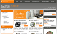 E-shop, tvorba e-shopu: nabytek-jensen.cz