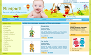 E-shop, tvorba e-shopu: mimipark.cz