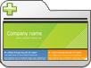 Three colors template