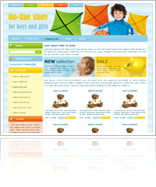 Kids e-shop template
