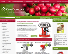 E-shop kavadomu.cz